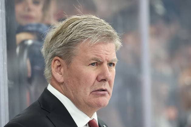 Head Coach Bill Peters, Augsburg Panthers; EHC Red Bull Munich vs. Augsburg Panthers, Matchday 6, Ice Hockey, Penny DEL, October 3, 2026, Munich, Bavaria, Germany Copyright: xkolbert-press ChristianxKolbertx