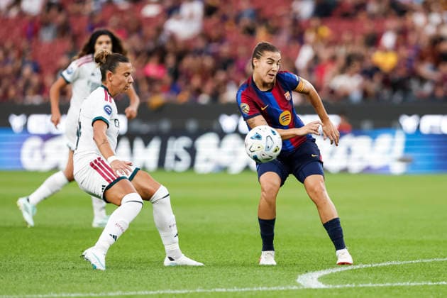 October 4, 2026, Barcelona, Barcelona, Spain: Patri Guijarro of FC Barcelona, Barca in action during the Spanish Women league, Liga F, football match played between FC Barcelona and Real Madrid CF at Spotify Camp Nou Stadium on October 04, 2026 in Barcelona, Spain. FC Barcelona V Real Madrid CF - Liga F  - ZUMAa181 20261004_zaa_a181_071 Copyright: xJavierxBorregox