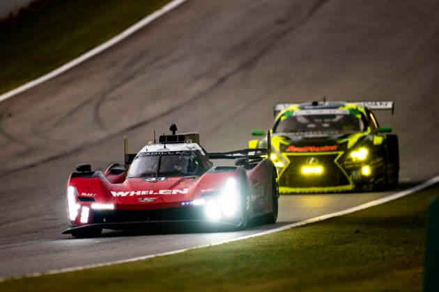 AUTO - IMSA - PETIT LE MANS 2026 31 AITKEN Jack (gbr), BAMBER Earl (nzl), VESTI Frederik (dnk), Cadillac Whelen, Cadillac V-Series.R, action during the 2026 Motul Petit Le Mans, 11th round of the 2026 IMSA WeatherTech SportsCar Championship, from October 1 to 3, 2026 on the Michelin Raceway Road Atlanta in Braselton, Georgia, United States of America - BraseltonUnited States Copyright: xFabrizioxBoldonix