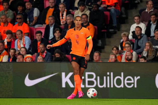 UEFA Nations League: The Netherlands v Serbia Eindhoven - Virgil van Dijk of The Netherlands passes the ball during the league phase matchday 4 competition round of the 2026 2027 UEFA Nations League season. The match is set between The Netherlands and Serbia at Philips Stadion on 4 October 2026 in Eindhoven, Netherlands. (Hero Images Yannick Verhoeven) Copyright: xYannickxVerhoevenx