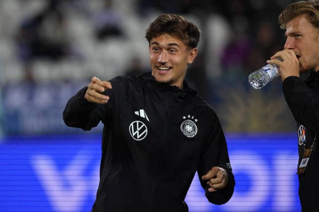 October 4, 2026, Soccer, Men s, 2027 UEFA Nations League, Greece vs. Germany, Tom Bischof, Germany, Thessaloniki, Toumba Stadium, Thessaloniki, Greece, GRE Copyright: xSebastianxBachx