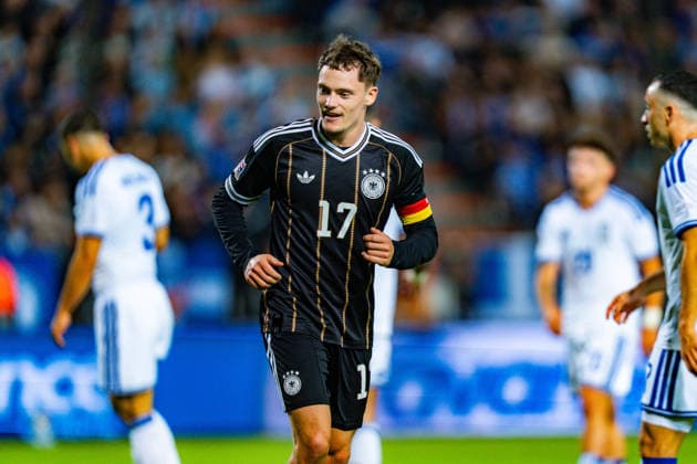 Nations League, Group A, Matchday 4, Greece vs. Germany at Toumba Stadium in Thessaloniki Florian Wirtz Germany Copyright: xBahhoxKarax