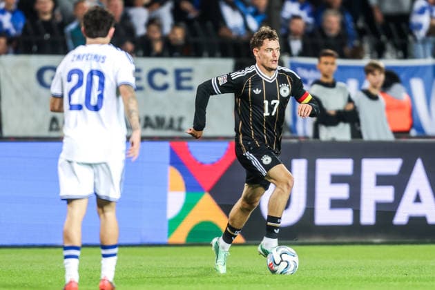 Sports, Soccer, UEFA Nations League 2026–2027 Season, Group A2, Matchday 4: Greece vs. Germany, October 4, 2026, Toumba Stadium, Thessaloniki; Florian Wirtz, Germany; 17, Thessaloniki, Toumba Stadium, Greece