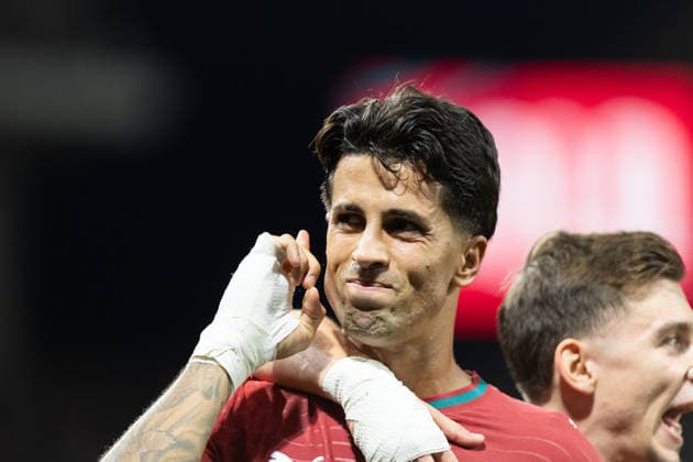 October 4, 2026, Porto, Porto, Portugal: Portugal and Barcelona defender JOAO CANCELO (20) celebrating after scoring a goal during the game for Nations League between Portugal and Norway at Estadio do Dragao Soccer 2026: Portugal Vs Norway  - ZUMAs359 20261004_zsp_s359_024 Copyright: xAlexandrexdexSousax