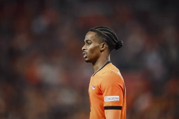 EINDHOVEN - Crysencio Summerville of the Netherlands during the UEFA Nations League match between the Netherlands and Serbia at the Philips Stadium on October 4, 2026 in Eindhoven, the Netherlands. KOEN VAN WEEL ANP xVIxANPxSportx xxANPxIVx 571524294 originalFilename: 571524294.jpg