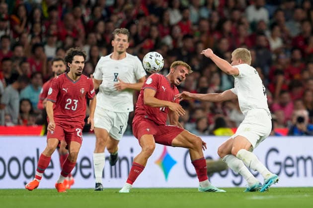 Soccer, Nations League: Portugal vs. Norway, Nations League Porto, Portugal 20261004 Norway s Erling Braut Haaland during the international soccer match between Portugal and Norway in the Nations League at Estádio do Dragão. Photo: Lise Aserud, NTB, Porto, Portugal. EDITORIAL USE ONLY. RESTRICTED USE FOR BETTING COMPANIES.  Copyright: xLisexAserudxx xNTBx