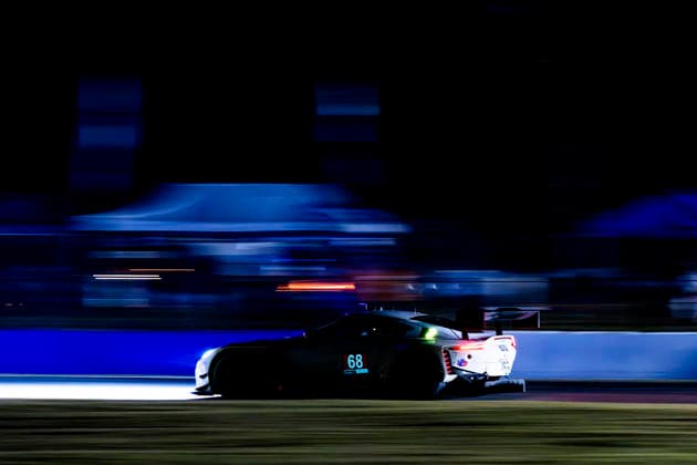 AUTO - IMSA - PETIT LE MANS 2026 68 HASSE CLOT Valentin (fra), SORENSEN Marco (dnk), DRUDI Mattia (ita), Car Blanche, Aston Martin Vantage GT3 Evo, action during the 2026 Motul Petit Le Mans, 11th round of the 2026 IMSA WeatherTech SportsCar Championship, from October 1 to 3, 2026 on the Michelin Raceway Road Atlanta in Braselton, Georgia, United States of America - BraseltonUnited States Copyright: xFabrizioxBoldonix