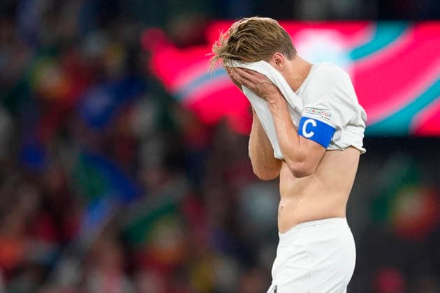 Soccer, Nations League: Portugal vs. Norway, Nations League Porto, Portugal 20261004 Norway s Martin Ødegaard after the international soccer match between Portugal and Norway in the Nations League at Estádio do Dragão. Photo: Lise Aserud, NTB, Porto, Portugal. EDITORIAL USE ONLY. RESTRICTED USE FOR BETTING COMPANIES.  Copyright: xLisexAserudxx xNTBx