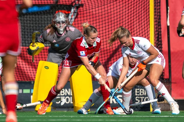 BHC 1 Women s Red-White Cologne 1–2 Field Hockey, 1st Bundesliga, Women s, First Half of the Season, 2026–2027 Season, Bremen, Germany, October 4, 2026: BHC 1 Women’s Rot Weiss Köln 1–2 at the Bremer Hockey Club e.V. on October 4, 2026, in Bremen, Germany. Photo by Axel Kaste. Bremen, Bremer Hockey Club e.V., Free Hanseatic City of Bremen, Germany BHC Damen - RWK 1-2 4.10.26 LR-1867