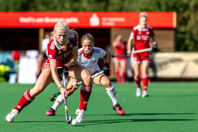 BHC 1 Women s Red-White Cologne 1–2 Field Hockey, 1st Bundesliga, Women s, First Half of the Season, 2026–2027 Season, Bremen, Germany, October 4, 2026: BHC 1 Women’s Rot Weiss Köln 1–2 at the Bremer Hockey Club e.V. on October 4, 2026, in Bremen, Germany. Photo by Axel Kaste. Bremen, Bremer Hockey Club e.V., Free Hanseatic City of Bremen, Germany BHC Damen - RWK 1-2 4.10.26 LR-7239