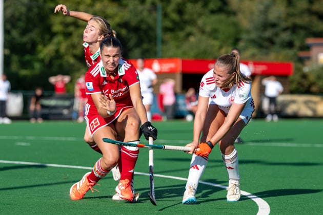 BHC 1 Women s Red-White Cologne 1–2 Field Hockey, 1st Bundesliga, Women s, First Half of the Season, 2026–2027 Season, Bremen, Germany, October 4, 2026: BHC 1 Women Rot Weiss Köln 1–2 at the Bremer Hockey Club e.V. on October 4, 2026, in Bremen, Germany. Photo by Axel Kaste and Lena Frerichs, Bremer HC, Bremer Hockey Club e.V., Free Hanseatic City of Bremen, Germany BHC Damen - RWK 1-2 4.10.26 LR-7719