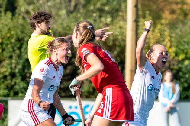 BHC 1 Women s Red-White Cologne 1–2 Field Hockey, 1st Bundesliga, Women s, First Half of the Season, 2026–2027 Season, Bremen, Germany, October 4, 2026 BHC 1 Women’s Rot Weiss Köln 1–2 at Bremer Hockey Club e.V. on October 4, 2026, in Bremen, Germany Photo by Axel Kaste Re his weiß, Delfina Gerula, Bremer HC, Bremer Hockey Club e.V., Free Hanseatic City of Bremen, Germany BHC Damen - RWK 1-2 4.10.26 LR-7739