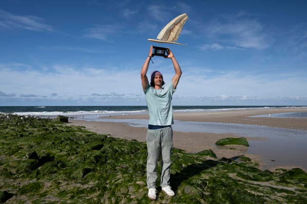 PWA Citroën World Windsurfing Tour Sylt 2026, Day 9: Winners Ceremonies for Slalom Foil Men and Freestyle Men, Sylt Westerland, October 4, 2026; Lennert Neubauer, Freestyle Men, Greece, GRE 734 PWA Citroën World Windsurfing Tour Sylt 2026 Day 9 Award Ceremonies for Slalom Foil Men and Freestyle Men on October 4, 2026, off Brandenburger Beach, motorboat on Sylt, Westerland, Germany Copyright: xBEAUTIFULxSPORTS AndreasxDickx