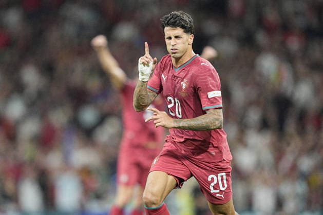 PORTO, PORTUGAL - OCTOBER 4: Joao Cancelo of Portugal celebrates a goal during the UEFA Nations League 2026 27 group phase match between Portugal and Norway at Estadio do Dragao on October 4, 2026 in Porto, Portugal (Photo by Pedro Loureiro Sports Press Photo SPP) Copyright: xSportsxPressxPhotox Sportspressphoto_SPR246231