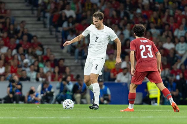 October 4, 2026, Porto, Porto, Portugal: Norway and Fulham midfielder SANDER BERGE (8) in action during the game for Nations League between Portugal and Norway at Estadio do Dragao Soccer 2026: Portugal 2:1 Norway  - ZUMAs359 20261004_zsp_s359_255 Copyright: xAlexandrexdexSousax