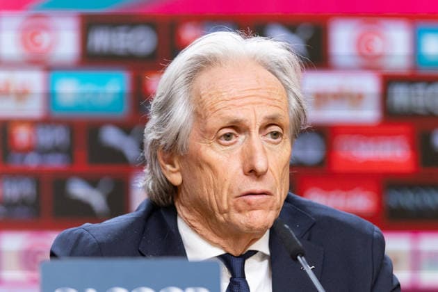 October 4, 2026, Porto, Porto, Portugal: Portugal head coach from Portugal JORGE JESUS during the post-game press conference, PK, Pressekonferenz at the end of the game for Nations League between Portugal and Norway at Estadio do Dragao Soccer 2026: Portugal 2:1 Norway  - ZUMAs359 20261004_zsp_s359_455 Copyright: xAlexandrexdexSousax