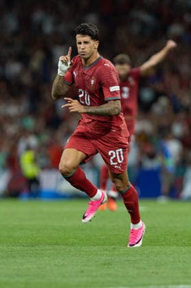 October 4, 2026, Porto, Porto, Portugal: Portugal and Barcelona defender JOAO CANCELO (20) celebrating after scoring a goal during the game for Nations League between Portugal and Norway at Estadio do Dragao Porto Portugal - ZUMAs359 20261004_zsp_s359_206 Copyright: xAlexandrexdexSousax