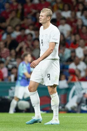 October 4, 2026, Porto, Porto, Portugal: Norway and Manchester City forward ERLING HAALAND (9) in action during the game for Nations League between Portugal and Norway at Estadio do Dragao Porto Portugal - ZUMAs359 20261004_zsp_s359_227 Copyright: xAlexandrexdexSousax