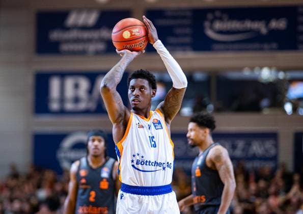 BASKETBALL EASYCREDIT BBL MATCHDAY 4 SCIENCE CITY JENA NINERS CHEMNITZ ** FOR EDITORIAL PURPOSES ONLY ** EDITORIAL USE ONLY ** p 04 10 2026 Jena Basketball easyCredit BBL 1 Basketball Bundesliga Season 2026–2027 Matchday 4 Sparkassen Arena Science City Jena NINERS Chemnitz in the photo Sacar Anim 15 Science City Jena Germany Thuringia Jena Copyright SaschaxFromm Copyright: SaschaxFromm doc87w5791es441kp4qeukm ,EDITORIAL USE ONLY Copyright: SaschaxFromm