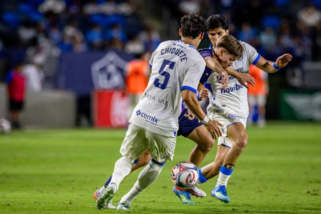 Los Angeles Galaxy v Cruz Azul Frindly Match KyÅgo Furuhashi 7 of Los Angeles Galaxy dribling the ball during the friendly football match between Los Angeles Galaxy and Cruz Azul at Dignity Health Park. on October 4, 2026 in Carson, California. (Photo by Arturo Cordero Eyepix Group) Copyright: xArturoxCordero xEyepixxGroupx AC_04102026_198227