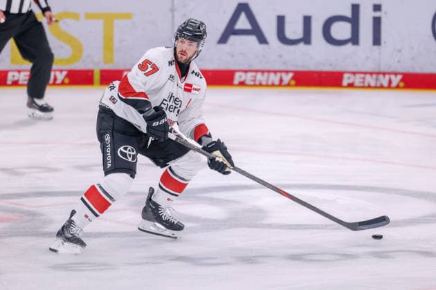 Ingolstadt, Germany, October 4, 2026 PENNY DEL 2026–2027, Game 6: ERC Ingolstadt vs. Kölner Haie. Pictured: Brady Austin (KEC) Copyright: xFotostandx xSchäferx