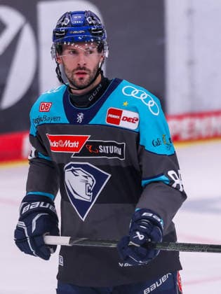 Ingolstadt, Germany, October 4, 2026 PENNY DEL 2026–2027, Game 6: ERC Ingolstadt vs. Kölner Haie. Pictured: Austen Keating, ERC Ingolstadt Copyright: xFotostandx xSchäferx