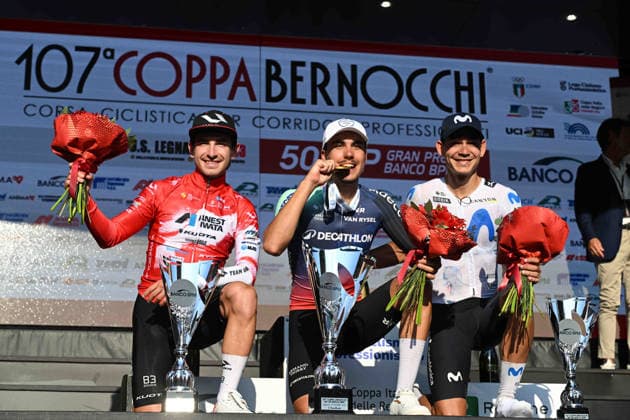 05-10-2026 Coppa Bernocchi; 2026, Decathlon - Cma Cgm; 2026, Ukyo; 2026, Movistar; Isidore, Noa; Dati, Tommaso; Aular Sanabria, Orluis; Legnano; 