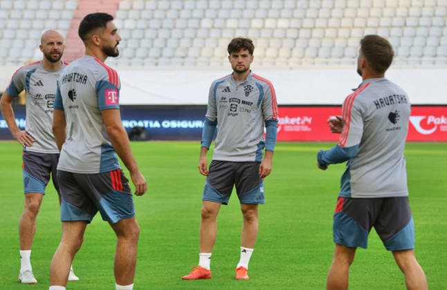 Croatia s national football team holds training session Croatia s Martin Baturina during a training session of the Croatia National Football Team at Poljud Stadium on October 5, 2026, in Split, Croatia, ahead of the UEFA Nations League match against Spain.  IvoxCagalj PIXSELL