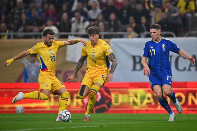 Romania v Sweden, UEFA nations Leagye Viktor Gyokeres plays during the UEFA Nations League game between Romania and Sweden, in Bucharest, Romania, 5 October 2026. Copyright: xAlexxNicodimx