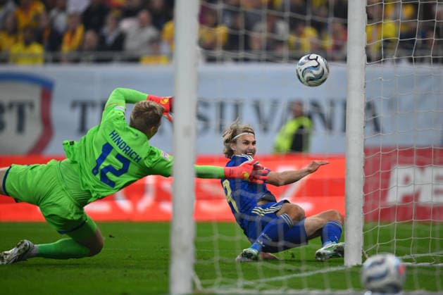 Romania v Sweden, UEFA nations Leagye Sebastian Nanasi plays during the UEFA Nations League game between Romania and Sweden, in Bucharest, Romania, 5 October 2026. Copyright: xAlexxNicodimx