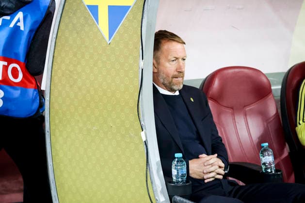 BUCHAREST, ROMANIA 20261005 Sweden s national team coach Graham Potter during Monday s Nations League Group B4 soccer match between Romania and Sweden at Arena Na?ionala in Bucharest, Romania x21080x  Copyright: xAleksandarxDjorovic TTx NATIONS LEAGUE RUMÄNIEN-SVERIGE