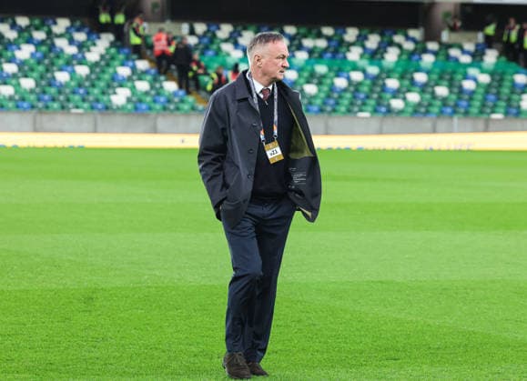 UEFA Nations League Group Stage Northern Ireland vs Georgia 5 10 2026 Northern Ireland manager Michael O™Neill Michael O™Neill 5 10 2026  Copyright: xx N Ireland v Georgia_050