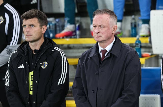 UEFA Nations League Group Stage Northern Ireland vs Georgia 5 10 2026 Northern Ireland manager Michael O™Neill Michael O™Neill 5 10 2026  Copyright: xx N Ireland v Georgia_070