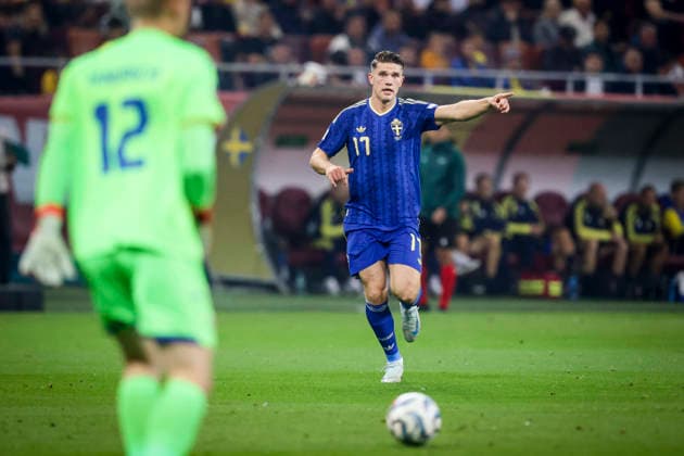 BUCHAREST, ROMANIA 20261005 Sweden s Viktor Gyökeres during Monday s Nations League Group B4 soccer match between Romania and Sweden at Arena NaÈ›ionala in Bucharest, Romania x21080x  Copyright: xAleksandarxDjorovic TTx NATIONS LEAGUE RUMÄNIEN-SVERIGE