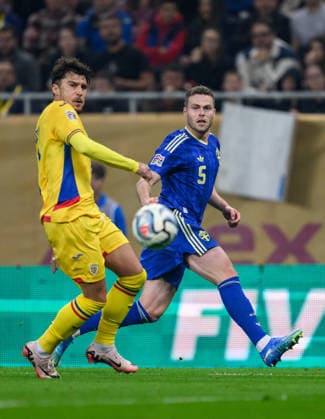 October 5, 2026: Gabriel Gudmundsson of Sweden during the Nations League soccer match between Romania and Sweden on October 5, 2026 in Bucharest. Photo by Ludvig Thunman, BILDBYRAN, code LT LT0828: soccer, football, fotball, Nations League, UEFA Nations League, Romania, Sweden, Sweden A, bbeng Copyright: LUDVIGxTHUNMAN BB261005LT111