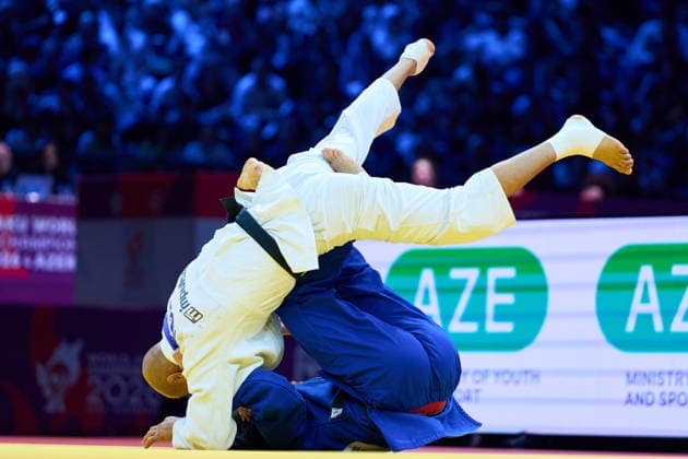 Takeshi Takeoka (JPN), OCTOBER 5, 2026 -Judo : World Judo Championships BAKU2026 Mens -66kg3rd place match at National Gymnastics Arena in Baku, Azerbaijan. Noxthirdxpartyxsales  aflo_353536760 KenxAsakurax