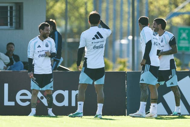 Argentina’s forward Lionel Messi takes part in a training session at the AFA (Argentine Football Association) training center in Ezeiza, Buenos Aires Province, on October 5, 2026, ahead of the upcoming friendly soccer matches against the Benin national team. Lionel Messi took part in the final training session of his professional career with the Argentine national team before his farewell match. Photo by Alejandro Pagni PHOTOxPHOTO Copyright: xAlejandroxPAGNIx