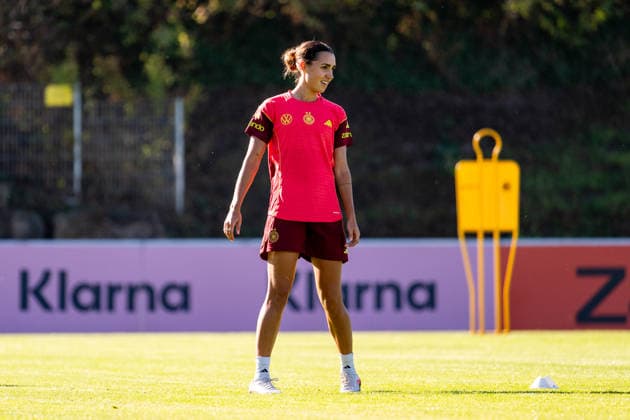 October 6, 2026, GER, Soccer, Women, Practice, DFB German National Team, Bibiane Schulze Solano, Germany, Heidelberg, ASV Eppelheim, Baden-Württemberg, Germany Copyright: xNordphoto Memmlerx