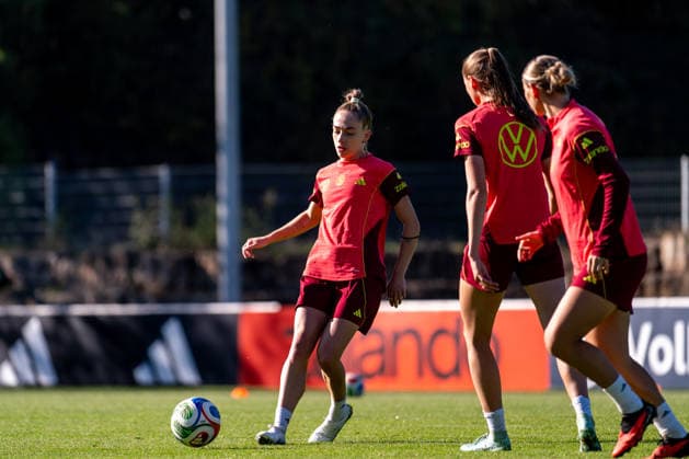 October 6, 2026, GER, Soccer, Women, Practice, DFB German National Team, Sophia Kleinherne, Germany on the Ball, Heidelberg, ASV Eppelheim, Baden-Württemberg, Germany Copyright: xNordphoto Memmlerx