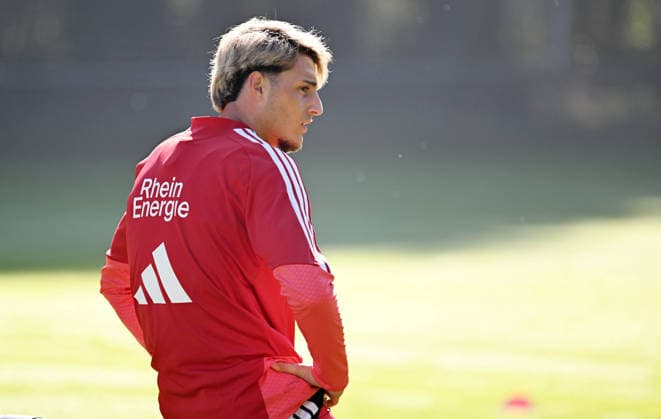 September 6, 2026, xophax, Soccer, Bundesliga 1, 1. FC Köln Training at the Geissbockheim: Malek El Mala of 1. FC Köln trained on a side field in Cologne following an injury