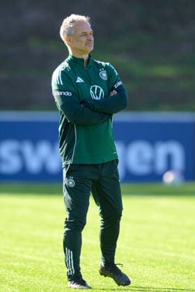 Soccer, National Team, Women, 20261006, Fraining DFB Women Pictured: Germany National Team Coach Christian Wück, Eppelheim ASV, Eppelheim, Baden-Württemberg, Germany Copyright: Passion2Press MarkusxFischerx