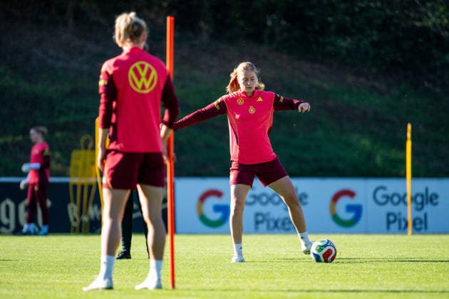 October 6, 2026, GER, Soccer, Women, Practice, DFB German National Team, Sjoeke Nüsken, Germany, Heidelberg, ASV Eppelheim, Baden-Württemberg, Germany Copyright: xNordphoto Memmlerx