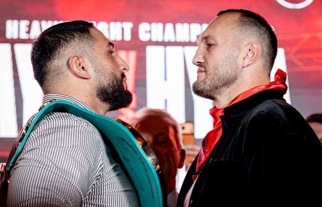 Düsseldorf, Germany, Oct. 6, 2026 Press Conference: Agit Kabayel (GER) vs. Nelson Hysa (ALB), Oct. 6, 2026
