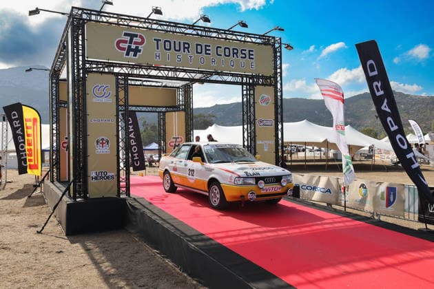 26eme Tour de Corse Historique 2026 - Corsica The 26eme Tour de Corse Historique 2026 begins with the departure ceremony in Calvi, Corsica, France on October 6, 2026. Photo by Shootpix ABACAPRESS.COM Calvi Corsica France  Copyright: xShootpix ABACAx