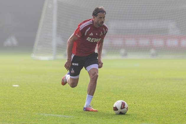 Imad Rondic (1. FC Koeln, 15) during training session of 1.FC Koeln on 6th of October in 2026 at Geissbockheim in Cologne, Germany. NRW Germany Copyright: xBEAUTIFULxSPORTS JulianxMeuselx