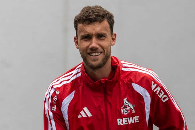Luca Waldschmidt (1. FC Koeln, 7) during training session of 1.FC Koeln on 6th of October in 2026 at Geissbockheim in Cologne, Germany. NRW Germany Copyright: xBEAUTIFULxSPORTS JulianxMeuselx