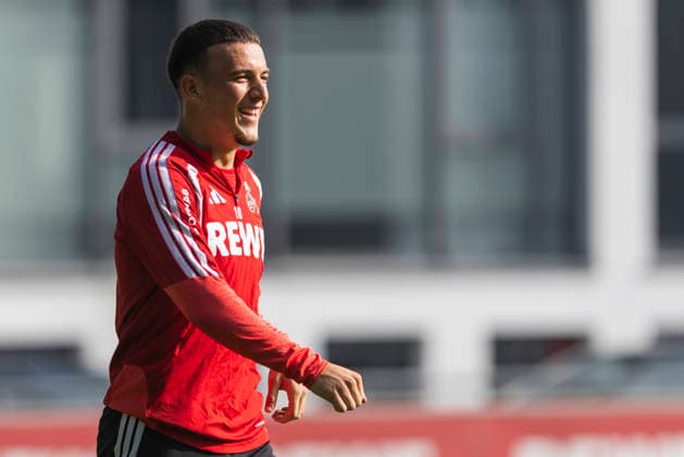 Said El Mala (1. FC Koeln, 10) during training session of 1.FC Koeln on 6th of October in 2026 at Geissbockheim in Cologne, Germany. NRW Germany Copyright: xBEAUTIFULxSPORTS JulianxMeuselx