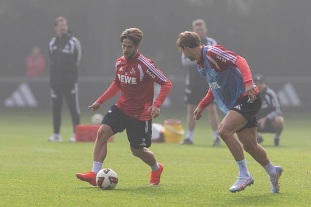 Jan Thielmann (1. FC Koeln, 29) during training session of 1.FC Koeln on 6th of October in 2026 at Geissbockheim in Cologne, Germany. NRW Germany Copyright: xBEAUTIFULxSPORTS JulianxMeuselx