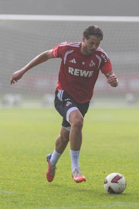 Imad Rondic (1. FC Koeln, 15) during training session of 1.FC Koeln on 6th of October in 2026 at Geissbockheim in Cologne, Germany. NRW Germany Copyright: xBEAUTIFULxSPORTS JulianxMeuselx