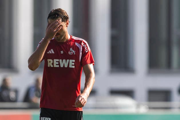 Imad Rondic (1. FC Koeln, 15) during training session of 1.FC Koeln on 6th of October in 2026 at Geissbockheim in Cologne, Germany. NRW Germany Copyright: xBEAUTIFULxSPORTS JulianxMeuselx